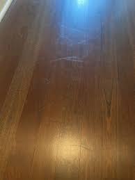 hardwood floor scuff scratch removal