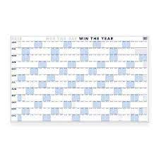 large undated dry erase wall calendar