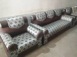 multicolor wooden sofa set feature