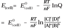 Image result for nernst equation