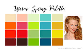 warm spring palette true spring warm