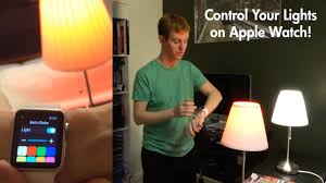 Apple Watch Demo Control Philips Hue Lights From Your Wrist Youtube