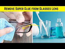 how to get gorilla glue off glasses in