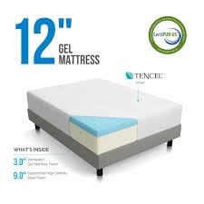 12 inch gel memory foam mattress twin