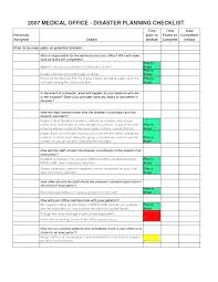 Electronic Checklist Template Form
