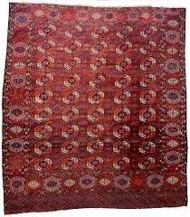 antique tekke turkoman geometric rug p643
