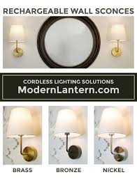 Battery Operated Wall Sconce