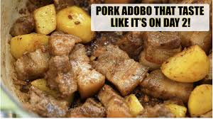 the only way i cook pork adobo taste