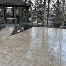 10 Awesome Stamped Concrete Patio Ideas
