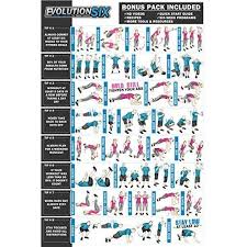 Fitnus Chart Flip Chart 12 Posters In 1 Book Fit Workout