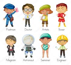 Jobs for kids vector, gráfico vectorial, imágenes de Jobs for kids  vectoriales de stock | Depositphotos®