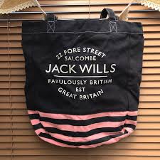 jack wills tote bag used twice great