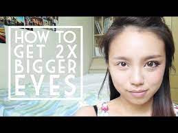 how to get bigger eyes with make up