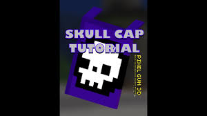 Pixel Gun 3d Cape Tutorial Cape 3 Skull Cape