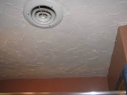 popcorn ceiling with plaster