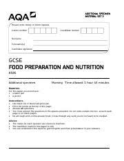 food tech sle exam paper pdf