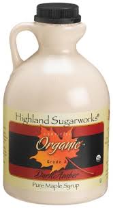 Highland Sugarworks Pure Organic Grade A Dark Amber Maple