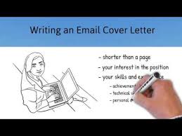 writing an email cover letter you