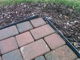 brick pavers edge restraint replacement