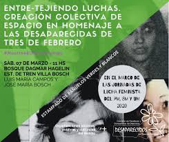 1º de Marzo – Entre-tejiendo luchas. Nos une el mismo fuego. | Comisión de Exiliados Argentinos en Madrid (CEAM)