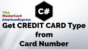 We did not find results for: Get Credit Card Type Using Regex From Card Numbers C Youtube