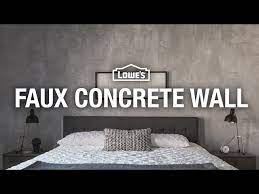 How To Make A Faux Concrete Wall You
