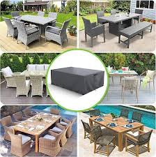 Waterproof Rectangular Patio Furniture