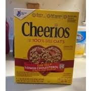 cheerios cereal 100 whole grain oats