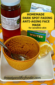 diy spot diminishing anti aging face mask