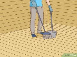For more advice from our reviewer, like how to clean decking with a pressure. 3 Ways To Clean Deck Wood Wikihow