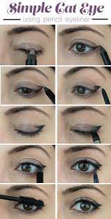 What starts out as a sharp cat eye. How To Create A Simple Cat Eye Look Using Pencil Eyeliner Jessoshii