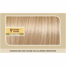 With blonde hair the contrast and the clarity is lost. L Oreal Paris Superior Preference Hair Color Kit Natural Blonde 9 1 Ct Ralphs