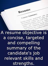 So what are career objectives? Resume Objective Statement Examples