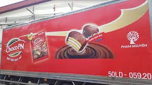 MCM Dự án quảng cáo trên xe tải của Bánh Kẹo Phạm Nguyên