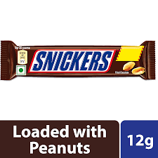 snickers chocolate bar at