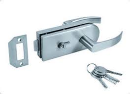 key handle sliding glass door latch