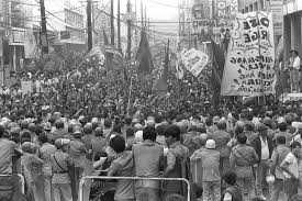 In 1986, over a million filipinos took to the streets to overthrow the corrupt and brutal regime of president ferdinand marcos. People Power Revolution The Asean Post