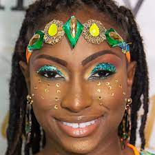 trinidad carnival makeup deposit face