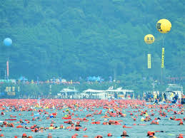 sun moon lake international swim event