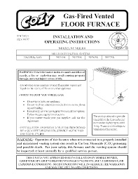 cozy 90n30a gas fired vented floor