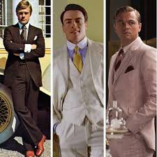 the great gatsby three suits in three