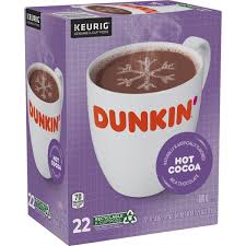 dunkin donuts milk chocolate hot