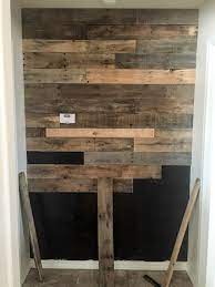 how to install a pallet wall the easy
