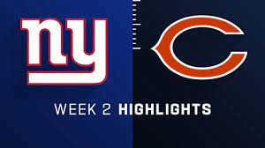 New York Giants vs. Chicago Bears ...
