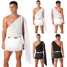 mr toga party costume mens one shoulder