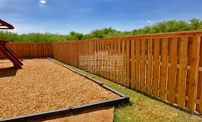 A shadowbox fence provides the same look on both sides of the fence. Gallery Superior Fence Co San Antonio