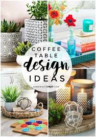 5 styling tips and coffee table decor