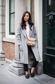 Grey Coat Outfit