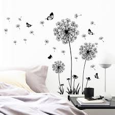 Pack Of 2 Wall Tattoo Dandelion Wall