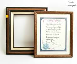 framed cork board from a picture frame